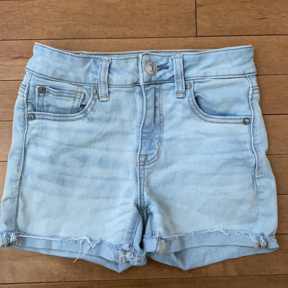 American Eagle Next Level Stretch Denim Shorts 0